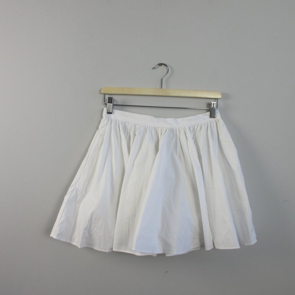 Free People Gaia White Mini Skirt size xs